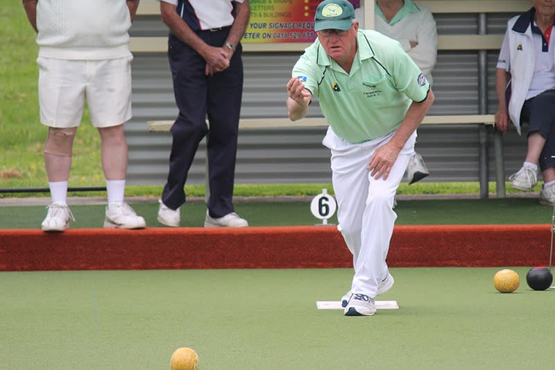 Camperdown Golf’s Peter Reilly was a standout performer during his side’s Saturday pennant victory.