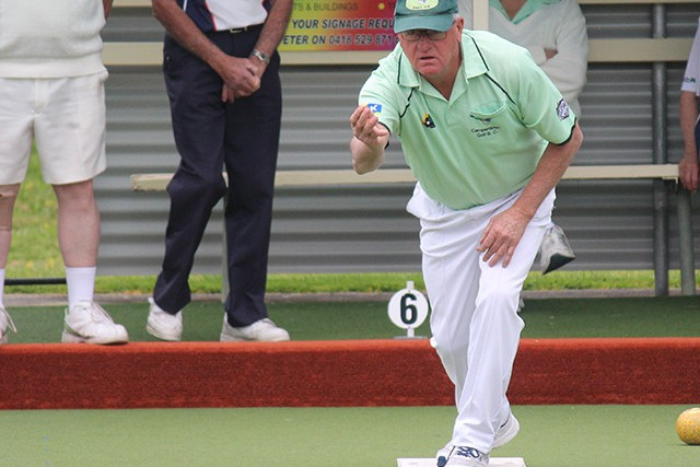 Camperdown Golf’s Peter Reilly was a standout performer during his side’s Saturday pennant victory.