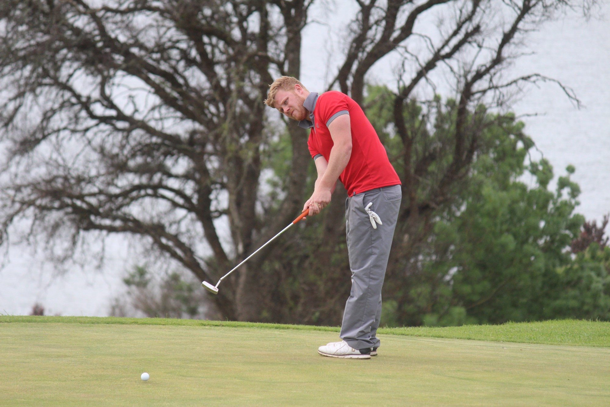 Jack Kerr has won the Camperdown Golf Club’s A grade championship for a second straight year.