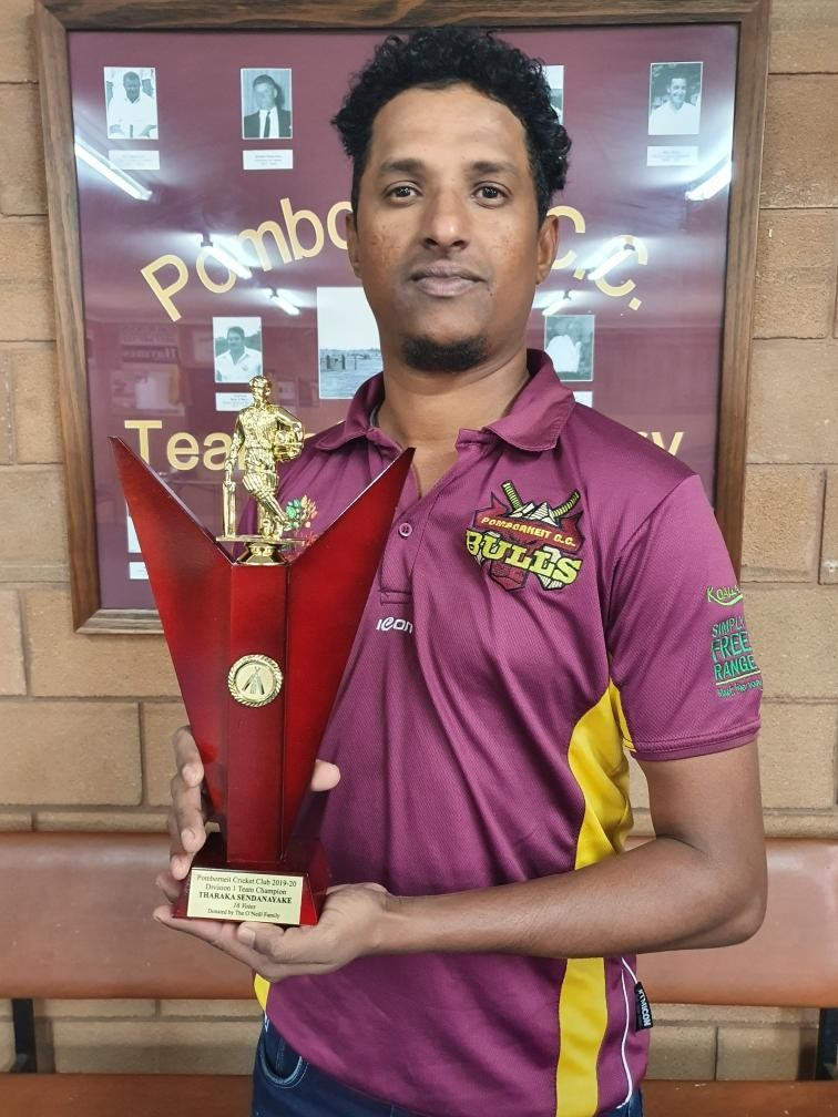 Tim Place picked up the club’s Twenty20 player of the year honours.