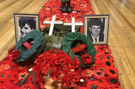 A service was held for Vietnam Veterans Day which remembered all veterans, but in particular Ian Scott from Camperdown and Ralph Niblett from Cobden. 