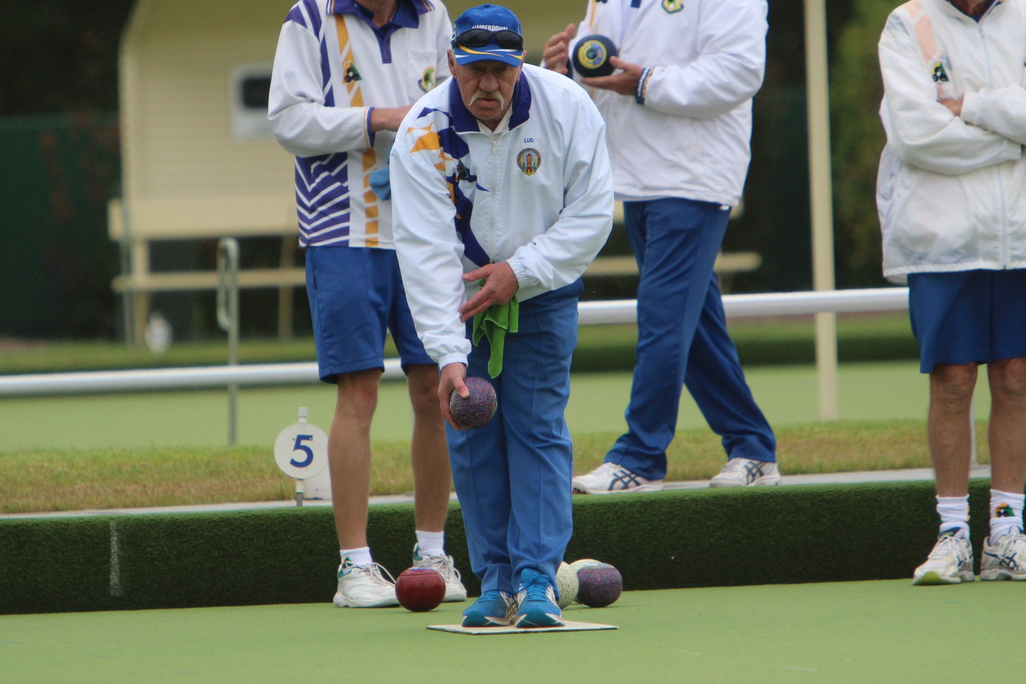Lud Gungl formed part of Camperdown’s sole winning rink against Cobden.