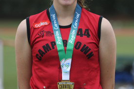 Nellie Sadler was dominant on the track and in the field en route to a pair of gold medals. 