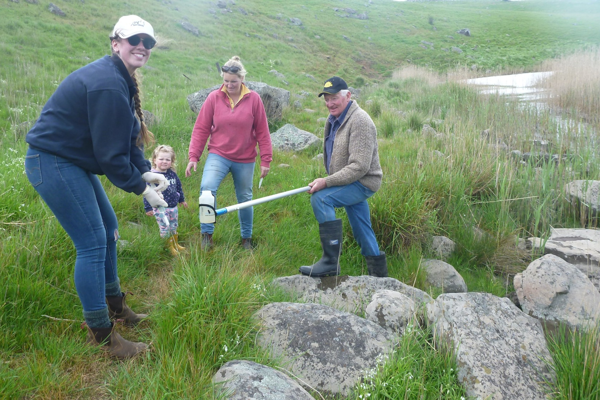 Volunteers took water samples along an 80 kilometre stretch of Mount Emu Creek as part of an electronic DNA sampling project. The results revealed the presence of more than 50 species, some of which are listed as being ‘vulnerable’.
