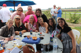 The races were a popular stop for buck’s and hen’s parties.