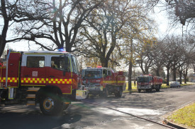 Support: CFA units from Camperdown, Cobden, Bostocks Creek and Noorat attended the fire. 