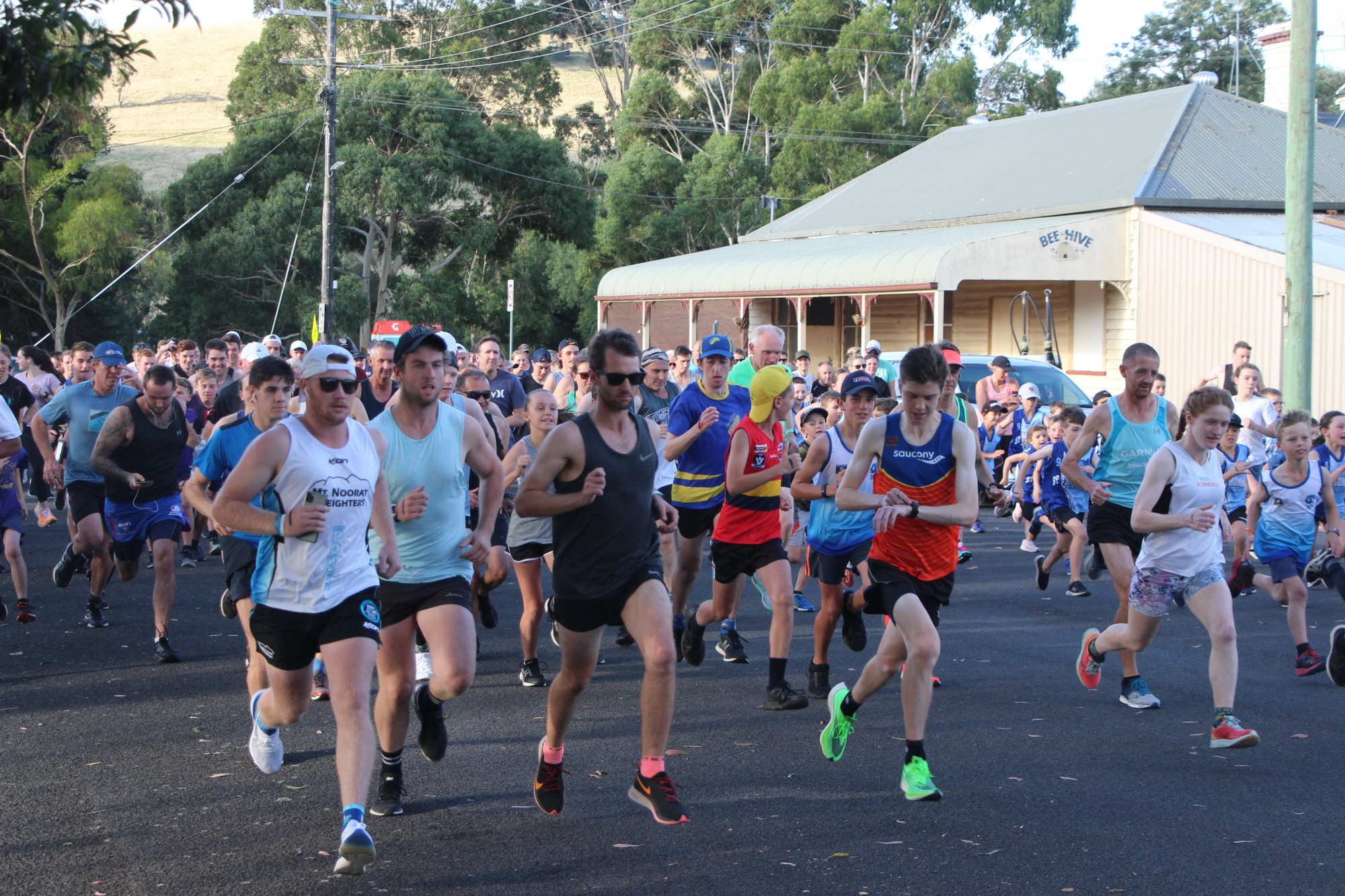 Stride for stride: Hundreds participated in the 38th annual Terang and District Lions Club Fun Run.