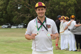 Clinton Place took home man of the match honours for the second consecutive year. 