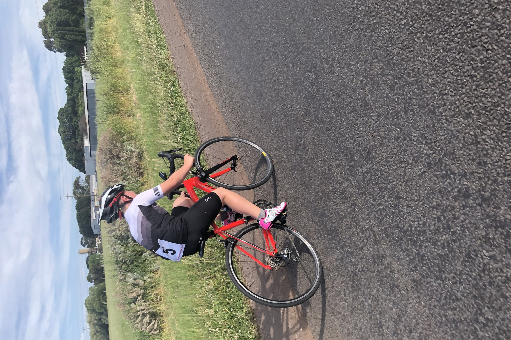 Ollie West claimed early bragging rights last Thursday night when he rode to victory in the first race of the Camperdown Cycling Club’s junior season.