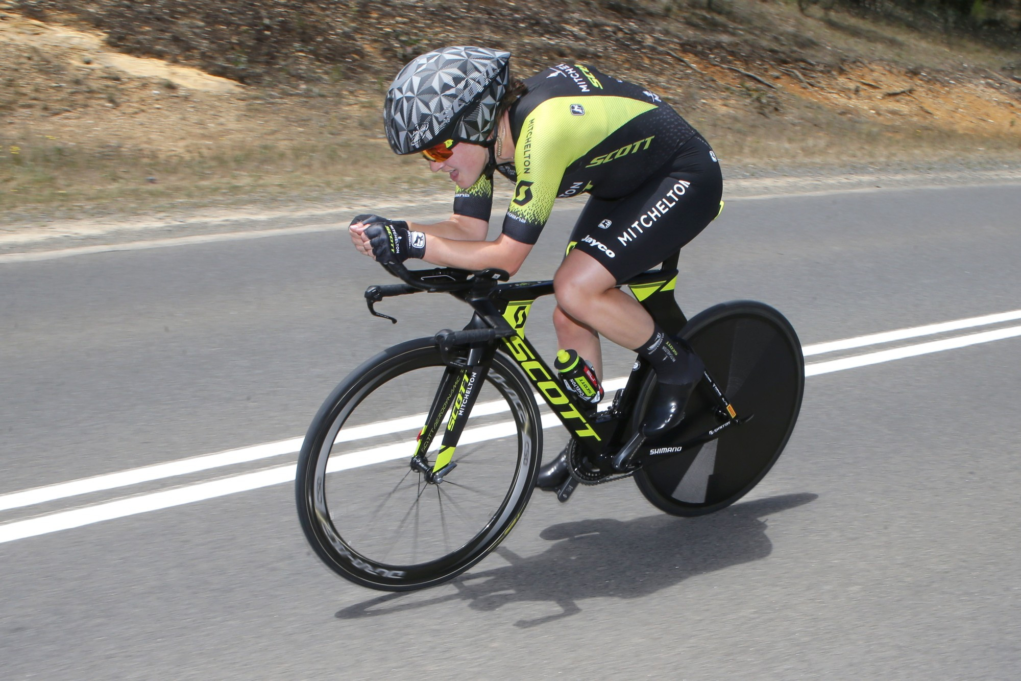 Grace Brown will once again represent Mitchelton-SCOTT at this year’s Giro d’Italia Femminile, which starts with the team time trial today.