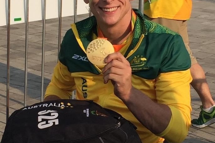 Third Paralympics: Camperdown’s Josh Hose, pictured at the 2016 Paralympic Games in Rio de Janiero, will chase a third gold medal at the Tokyo Paralmypic Games later this month after it was announced he had been selected in the Australian Steelers 12 player team for the games.