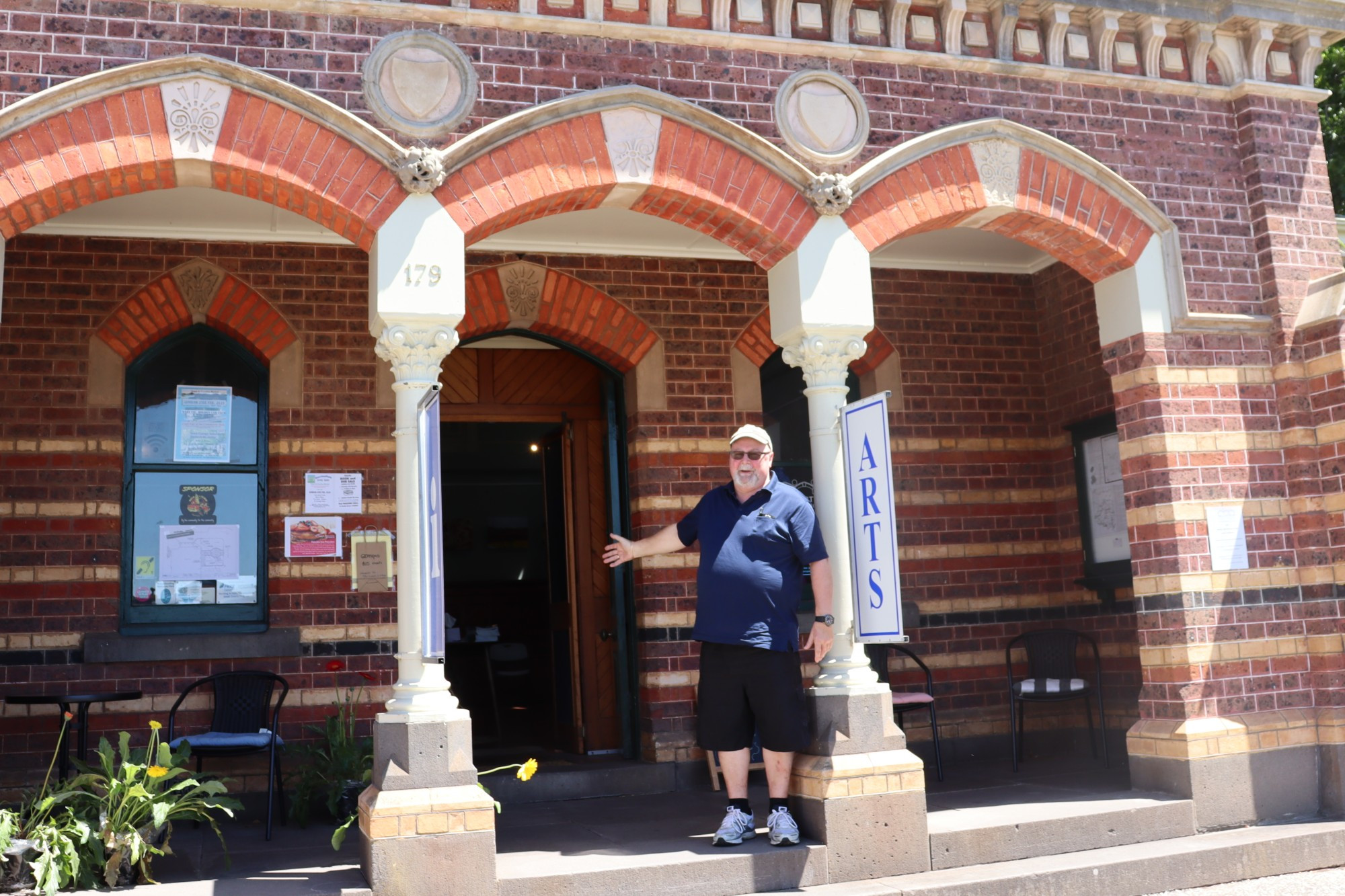 New committee needed: Courthouse Camperdown ambassador Wayne Gainger enjoys volunteering at the popular spot. Community members are invited to nominate for a new committee of management.