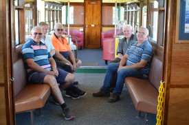 Event recognition: Members of the Terang RSL Sub-Branch celebrate receiving the Corangamite Shire’s 2021 Event of the Year. 