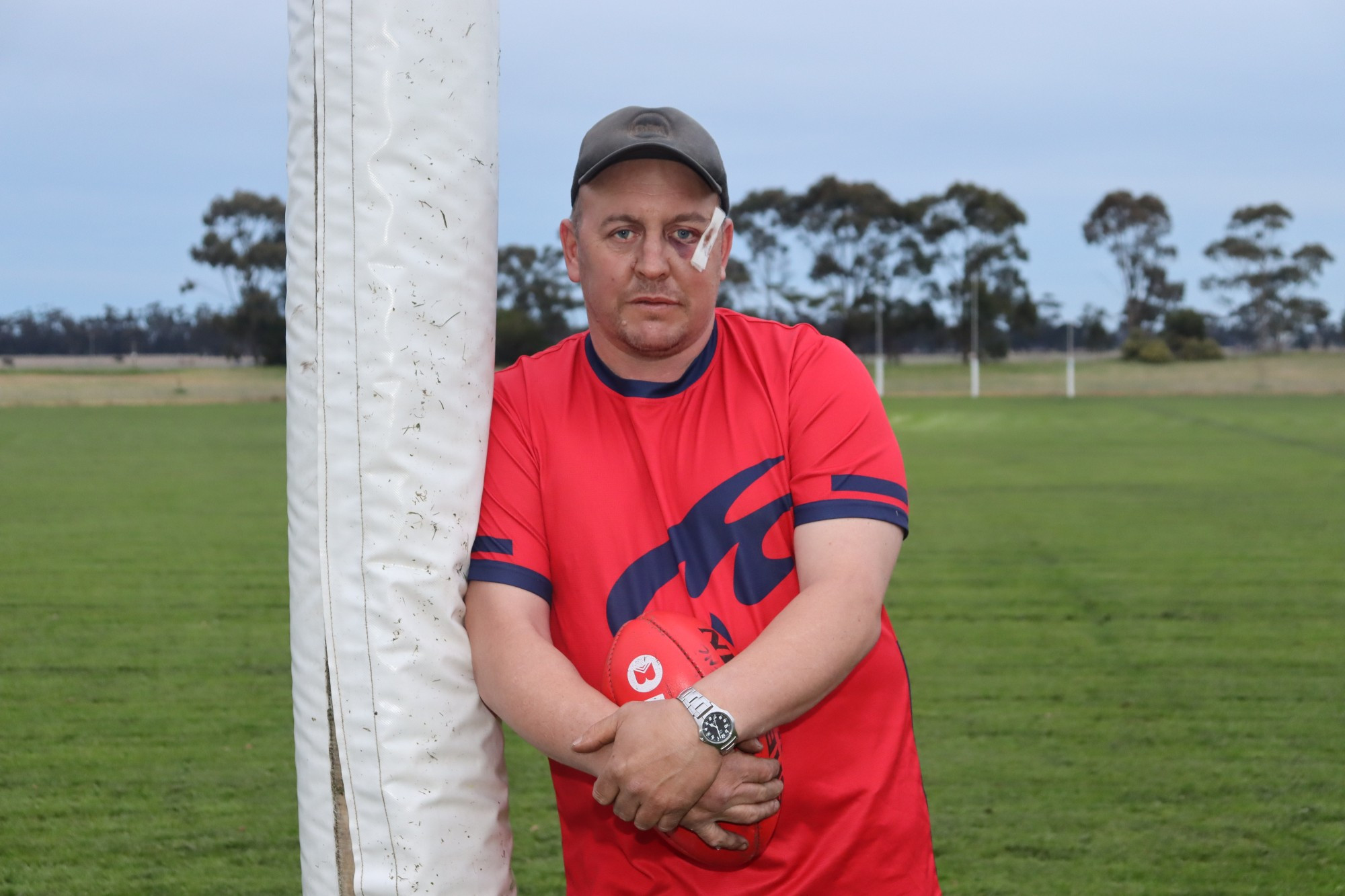 Milestone man: Scott Henderson will become the first footballer to play 400 club games for Lismore Derrinallum tomorrow (Saturday).