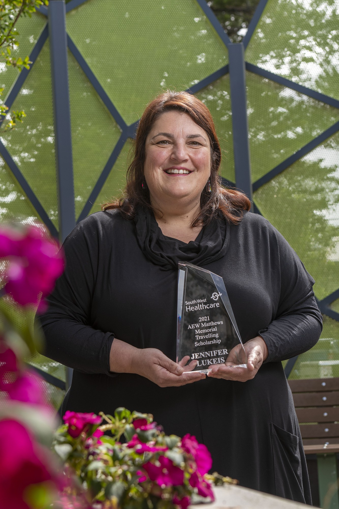 Hard work pays off: SWH’s Jenny Lukeis along with a number of volunteers were praised for their efforts.