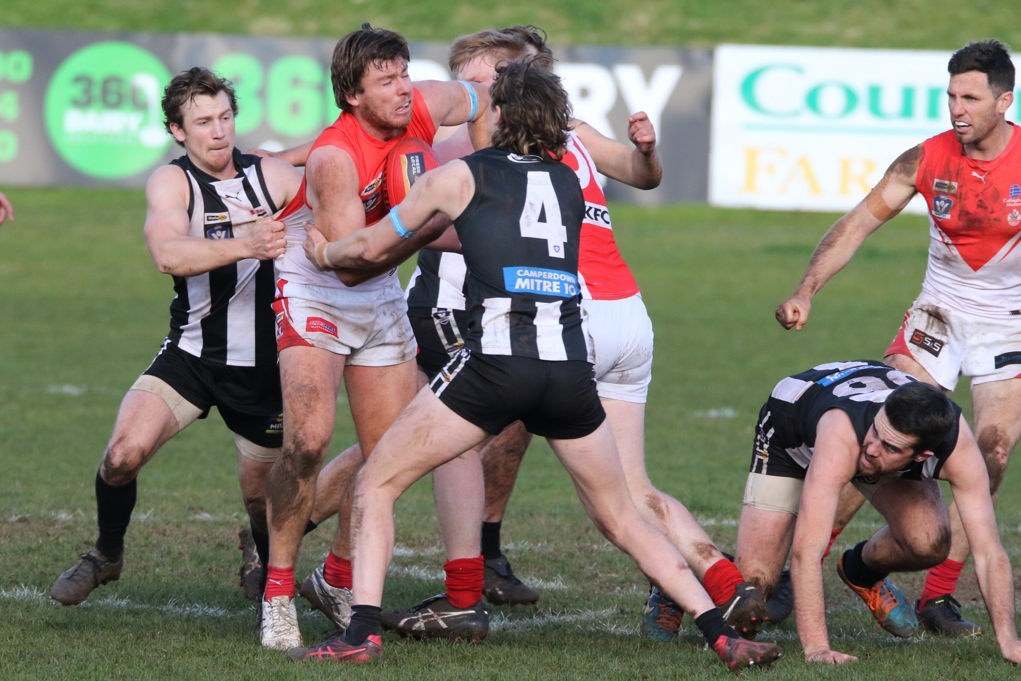 Not looking good: The return of local football and netball matches is still up in the air but considered unlikely as local leagues assess their options following the announcement of eased restrictions on regional Victoria.