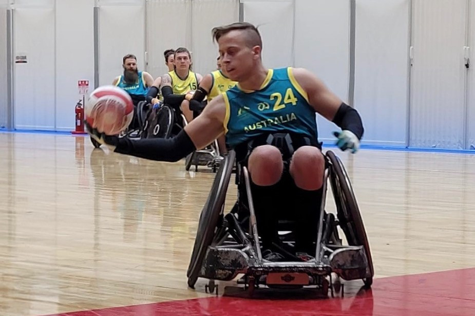 Experience: Camperdown’s Jose Hose enjoyed this year’s Paralympics, which included moments like his picture adorning the Sydney Opera House.