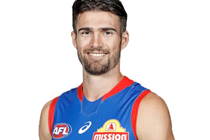 Flag hunt: Camperdown’s Easton Wood is hoping to add a second premiership medal with the Western Bulldogs to his collection when his club takes on Melbourne in the AFL Grand Final on Saturday.
