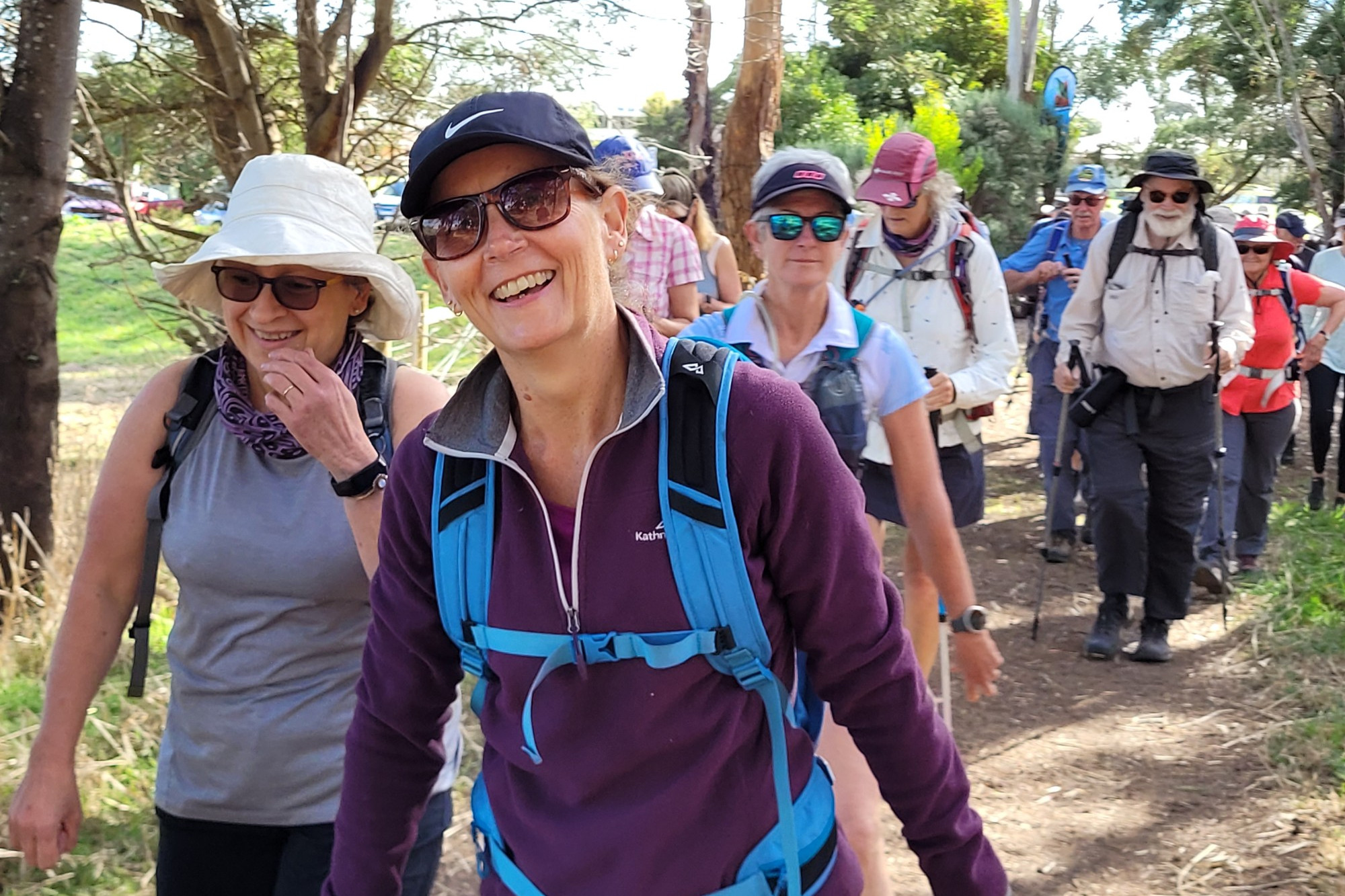 Well done: Participants from across the state completed the Four Peaks Challenge recently.