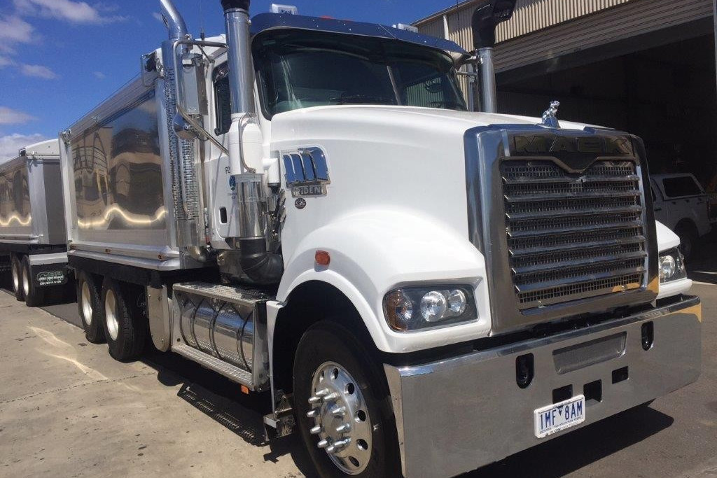 Hard to hide: Police have called for information regarding the theft of a truck from a Camperdown depot.