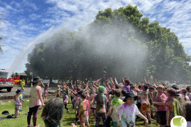 Camperdown College students took part in a Diversity Run last Friday. 