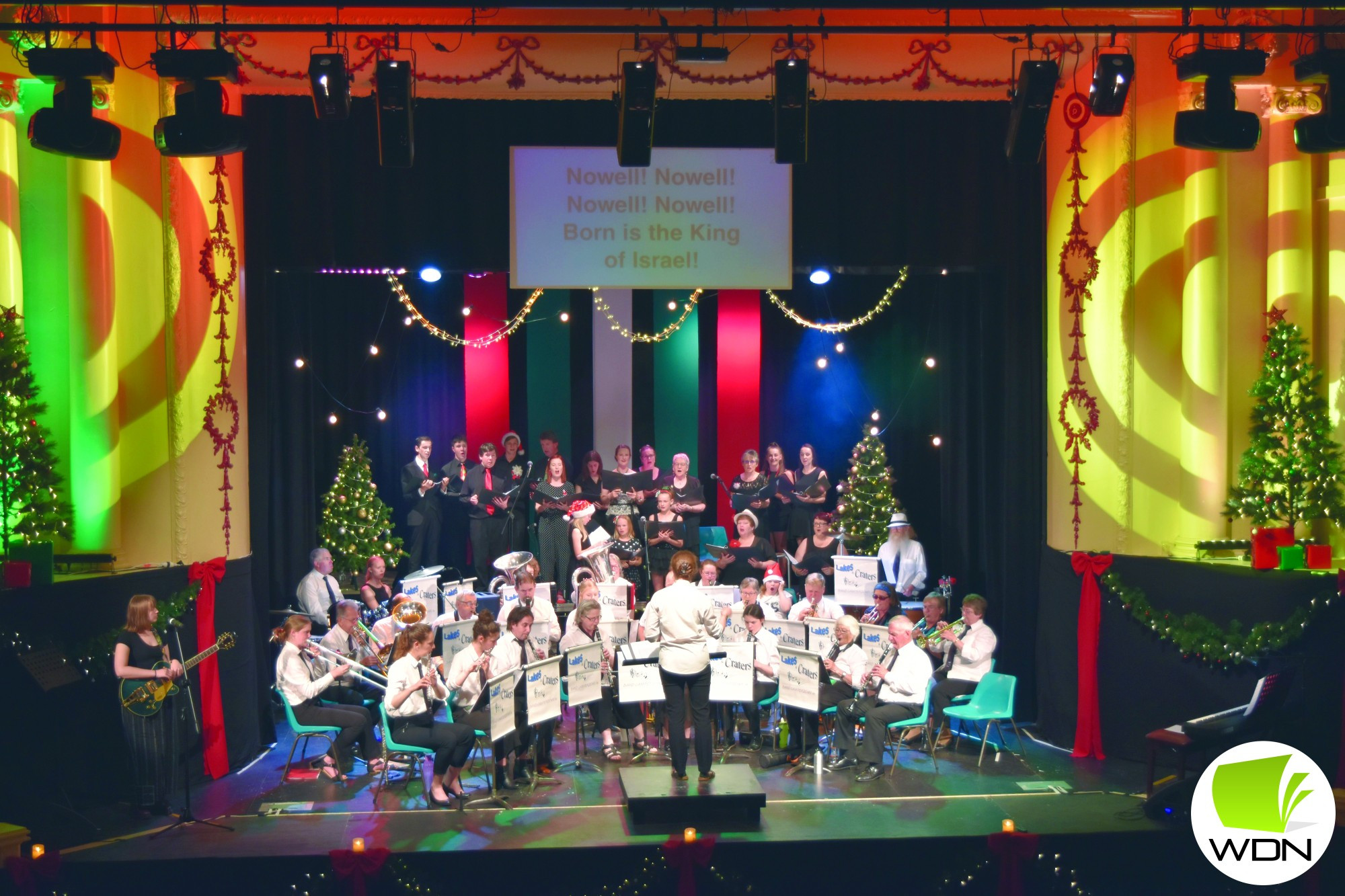 Singing: Camperdown residents are invited to the Carols by Candlelight event on Sunday.