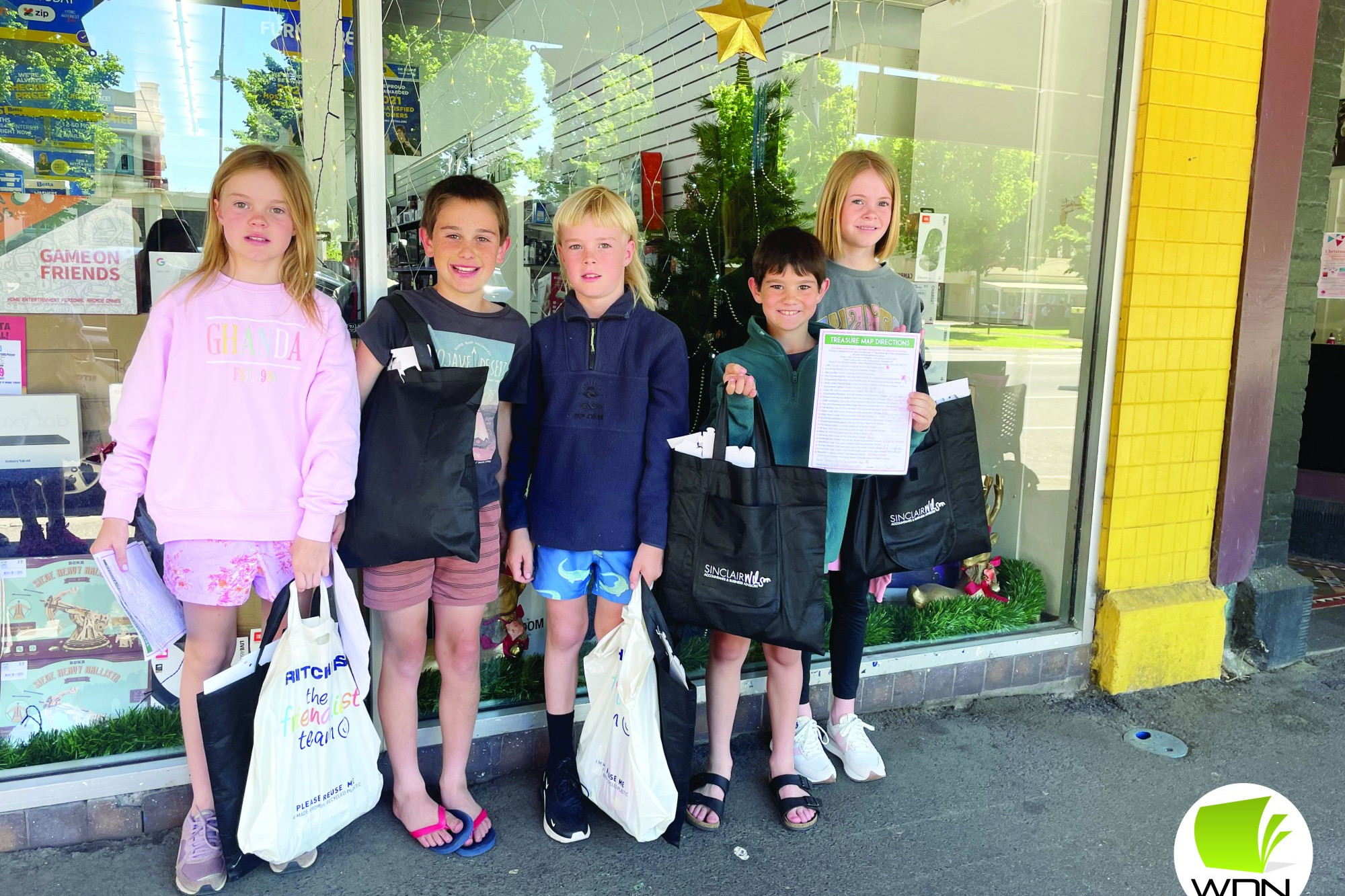 Youngsters were out and about over the weekend as part of the annual Celebrate Christmas in Camperdown event.