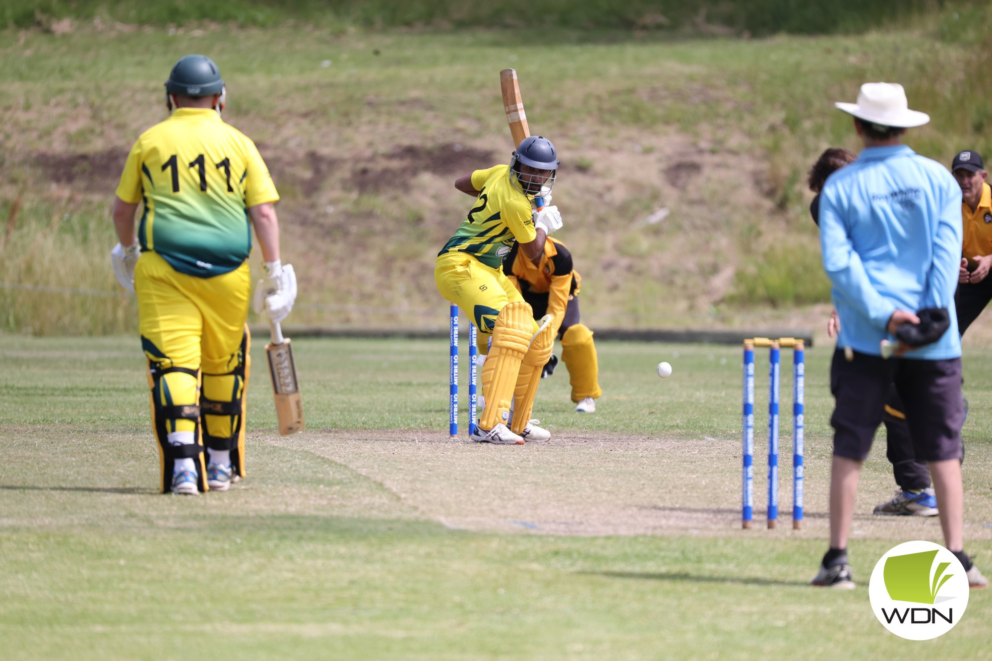 Tharindu Rukshan on his way to a season-high 95 not out.