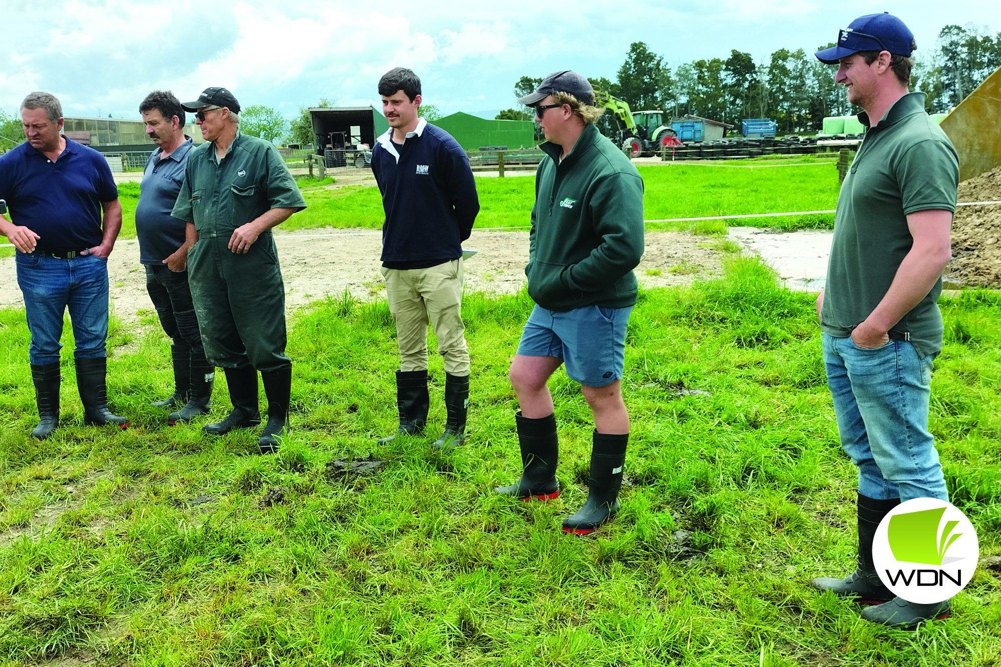 Learning abroad: Local farmers were involved in a tour in New Zealand.