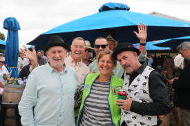 Old school friends reunited at the races, with one former class holding its reunion.