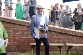 Men’s Fashions on the Field winner Stephen Lacy.