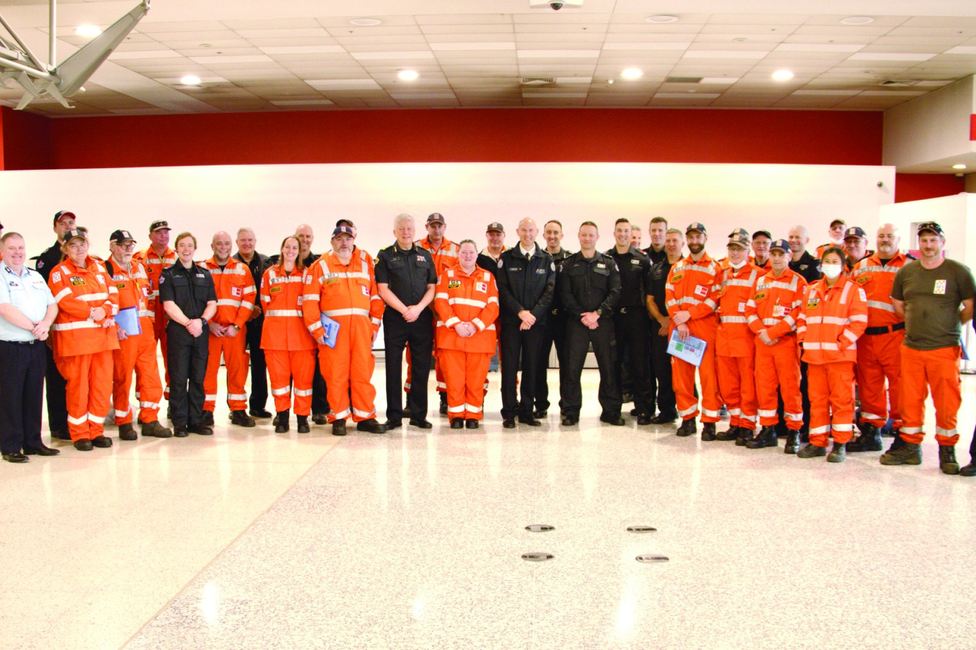 Proud: Camperdown SES volunteer Kylie Warren joined a contingent of Victorian SES members who travelled to NSW to assist with flood recovery over the weekend.