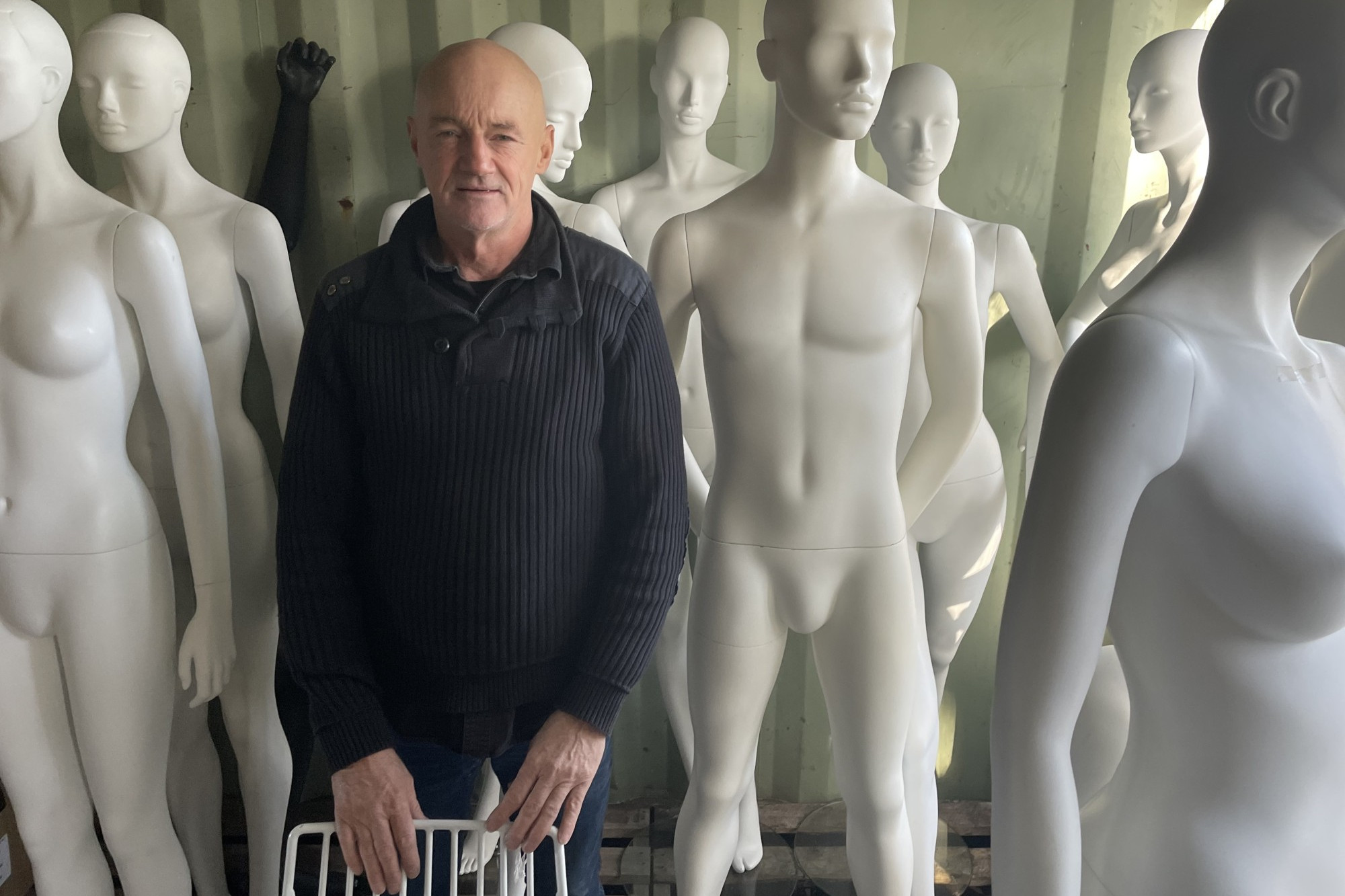 Creative outlet: Chocolyn’s Phil Russell was commissioned to supply the mannequins in the highly acclaimed Elvis: Direct from Graceland exhibition in Bendigo.