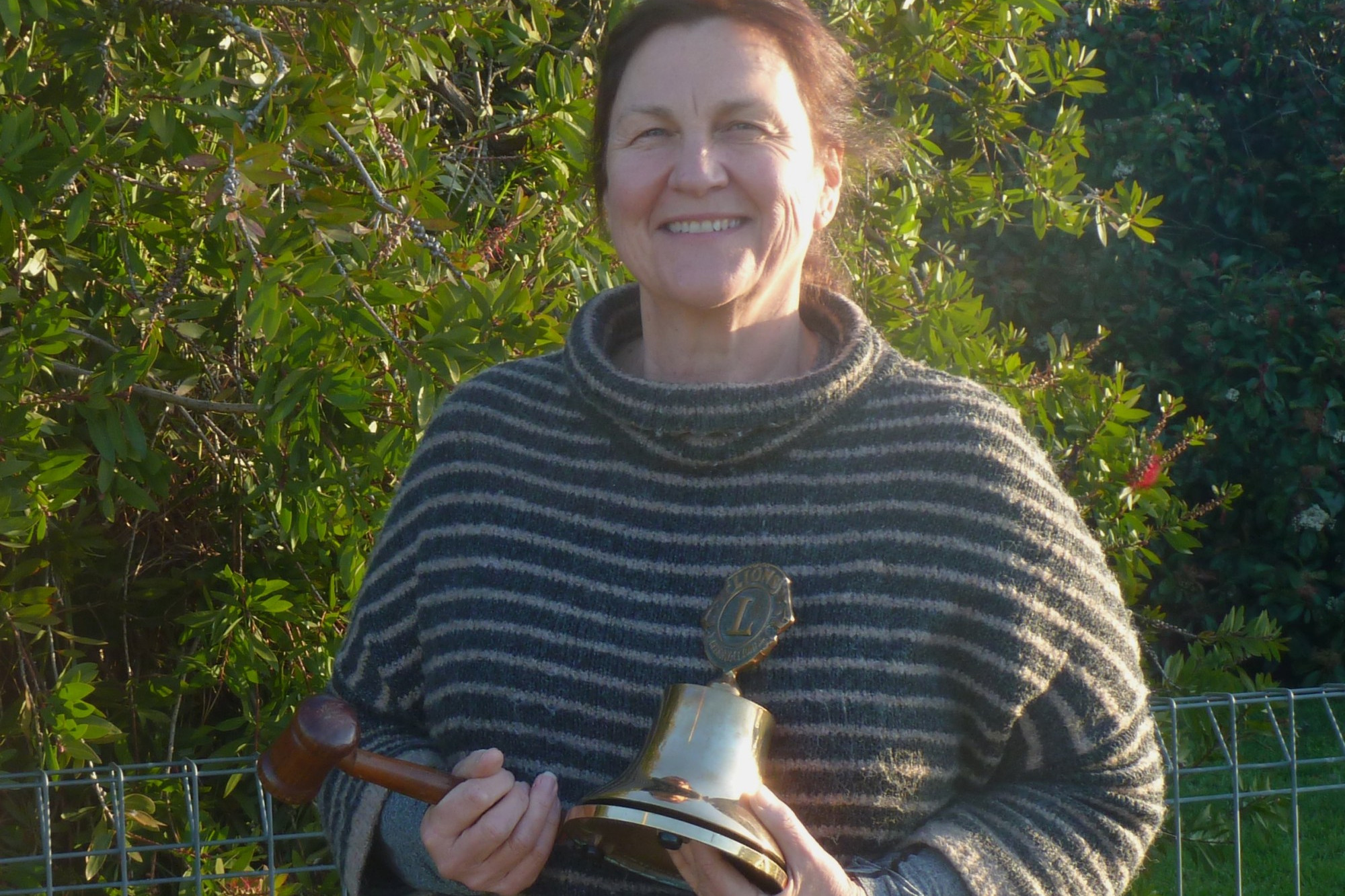 Changeover dinner: Camperdown Lions Club member Jan Smith was re-elected as president for the year ahead.