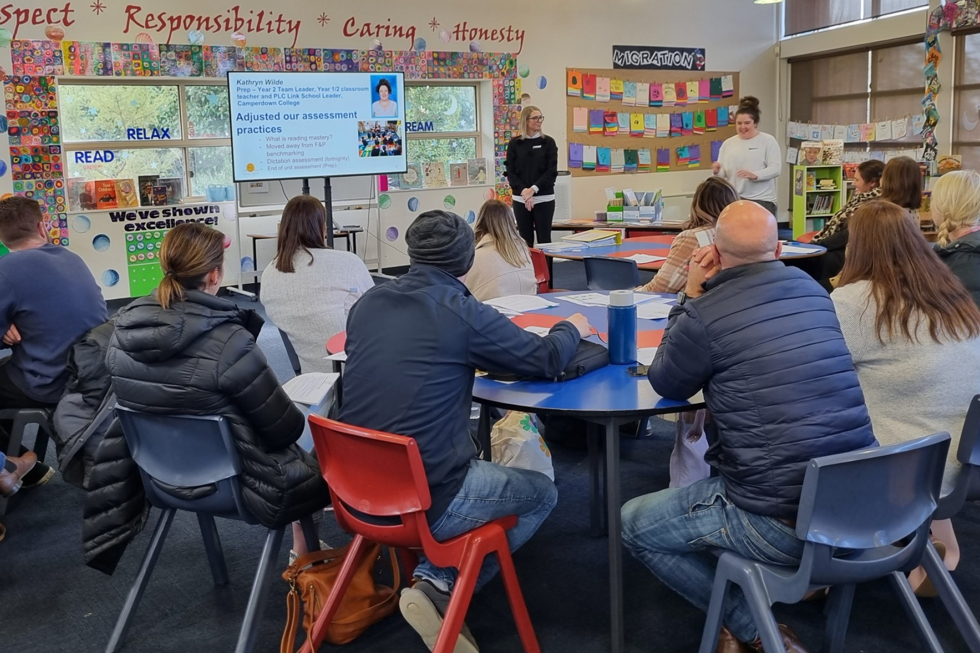School initiative: Camperdown College hosted teachers from across the state recently as they spoke about their phonics program.
