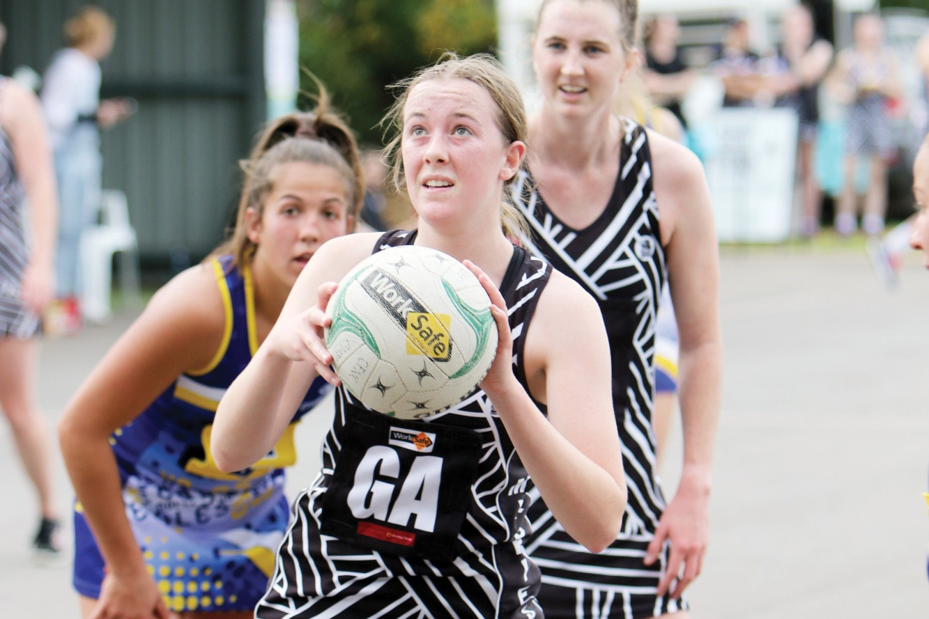 Mary Place shot 24 goals for the Magpies in their loss to North Warrnambool.
