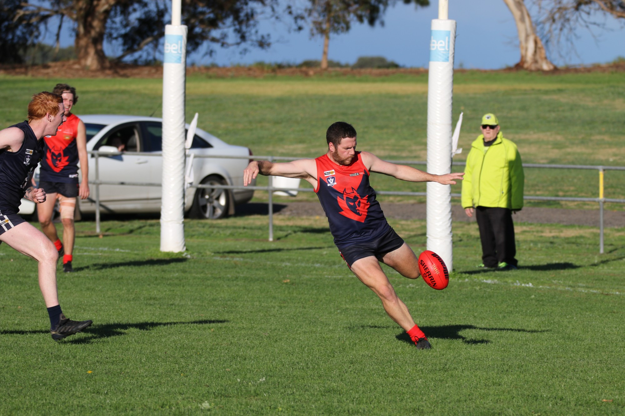 Tough: Full-back Steve Ryan put in a solid performance against Bolac last weekend.