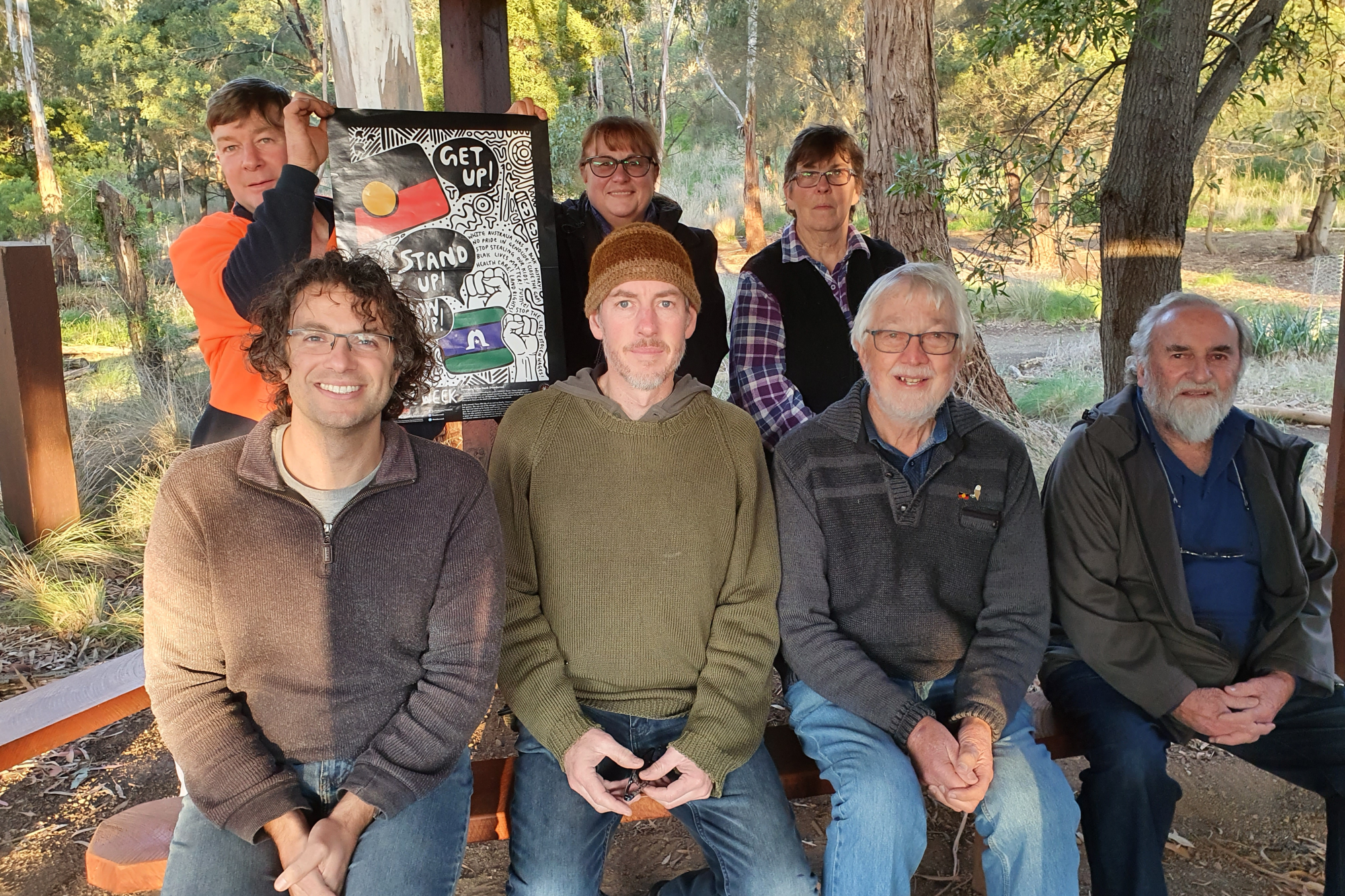 New faces: Mount Leura and Mount Sugarloaf Management Committee members are looking forward to an event this weekend after welcoming three new members.