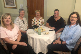 A luncheon was held in Camperdown last week to farewell Carole Manifold after her retirement. 