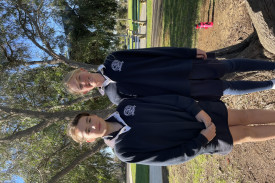 Lismore Primary School 2022 captains are Lacey Grundmann and Georgia Kerr. 