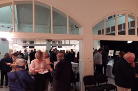 About 80 people attended the opening night which helped raise funds for the Camperdown hospital. 