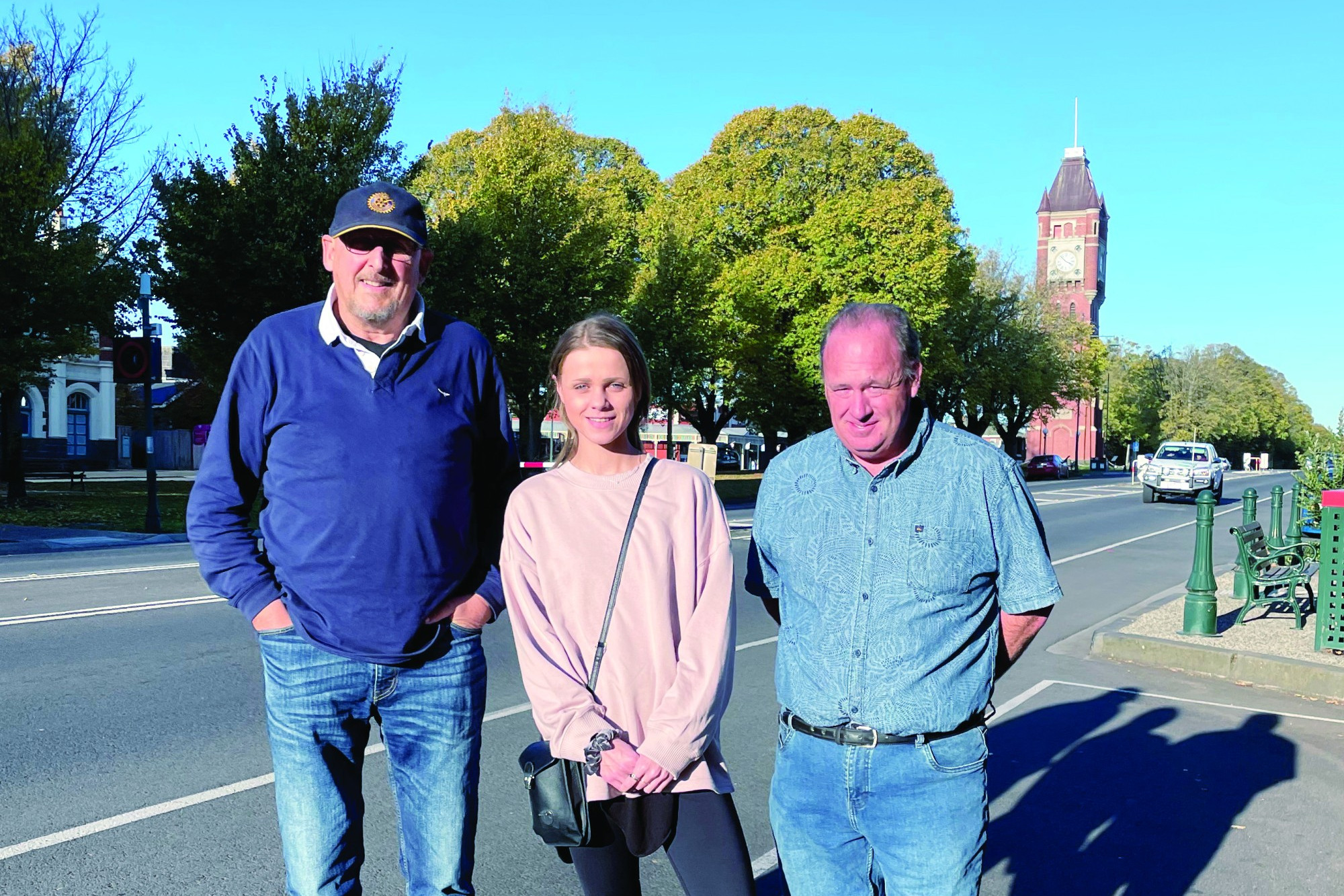 New club: Rob Harris, Tamar Edwards and Peter James are hosting a meeting to gauge interest for a new Camperdown based Rotary club.