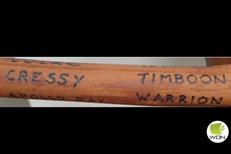 Corangamite Otway Region of Uniting Churches is looking for help with a history project and is trying to locate information on who completed this inscription on this staff.