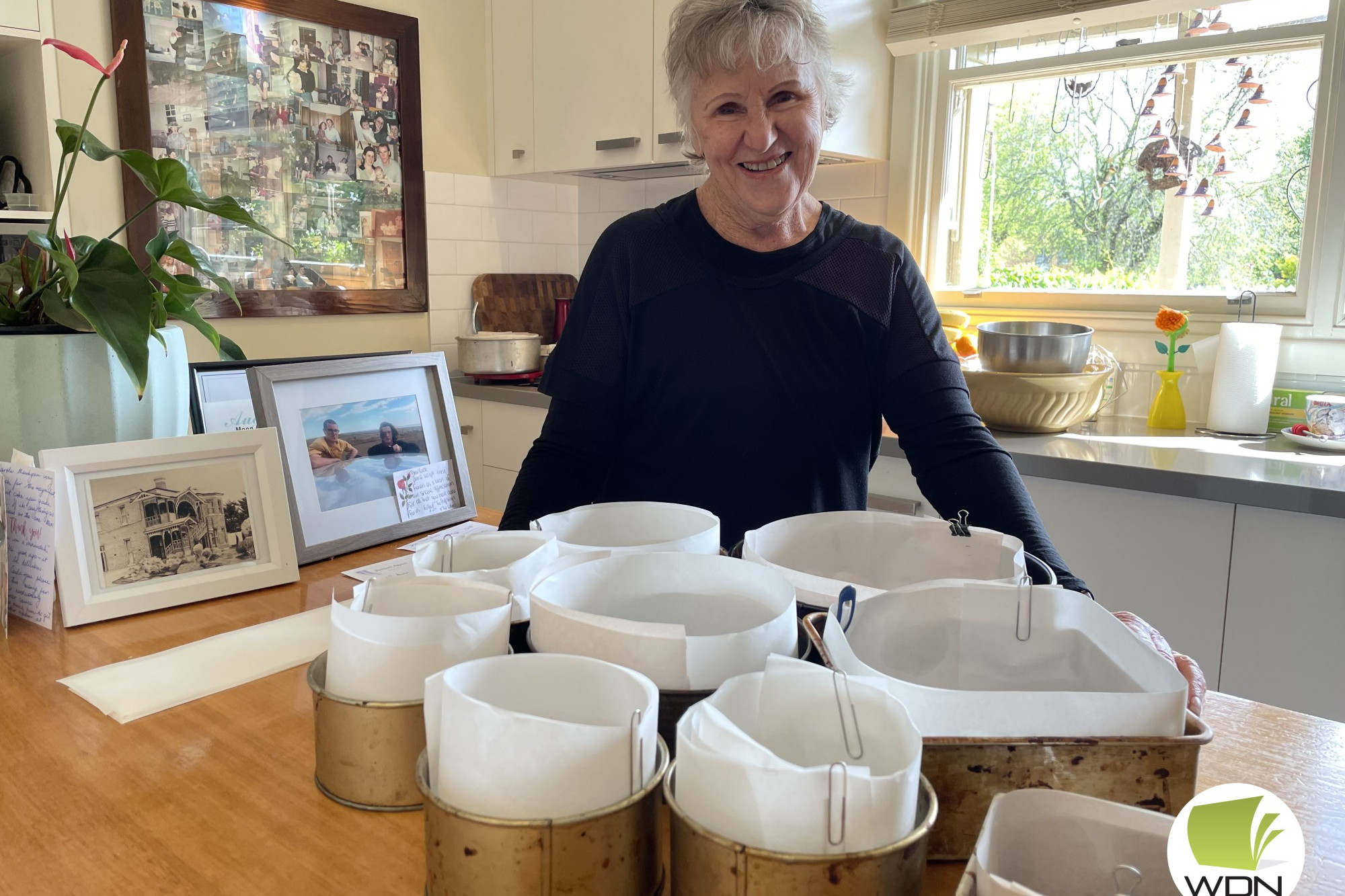 Community spirit: Camperdown’s Carole Manifold is busy in the kitchen baking Christmas cakes, with all proceeds going to the Warrnambool Cancer Centre.