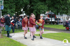 St Pats Primary School leaders attended the service. 