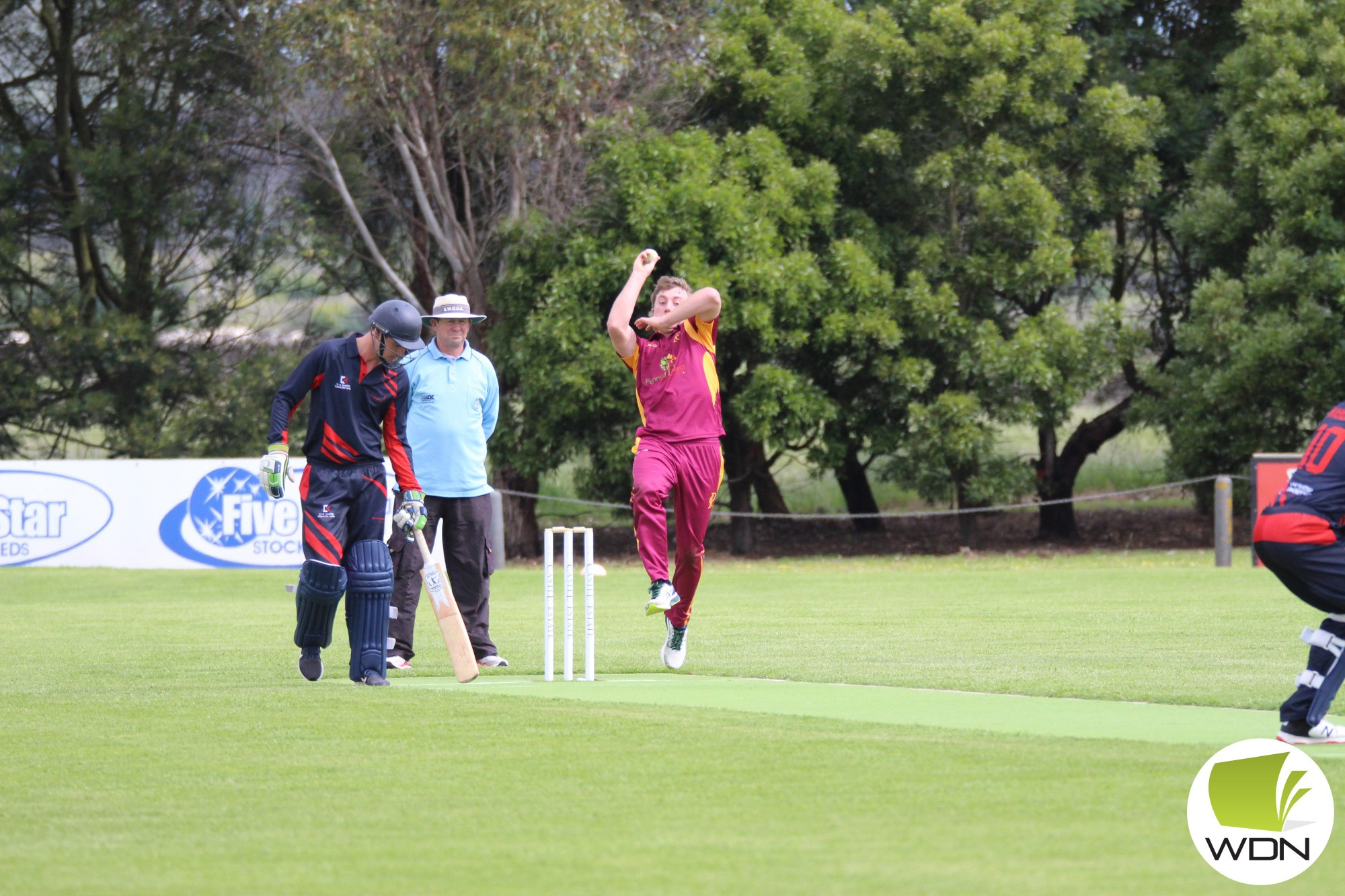 Josh Place (pictured) combined with Tharaka Sendanayake for a match-winning 77 run partnership on the weekend.