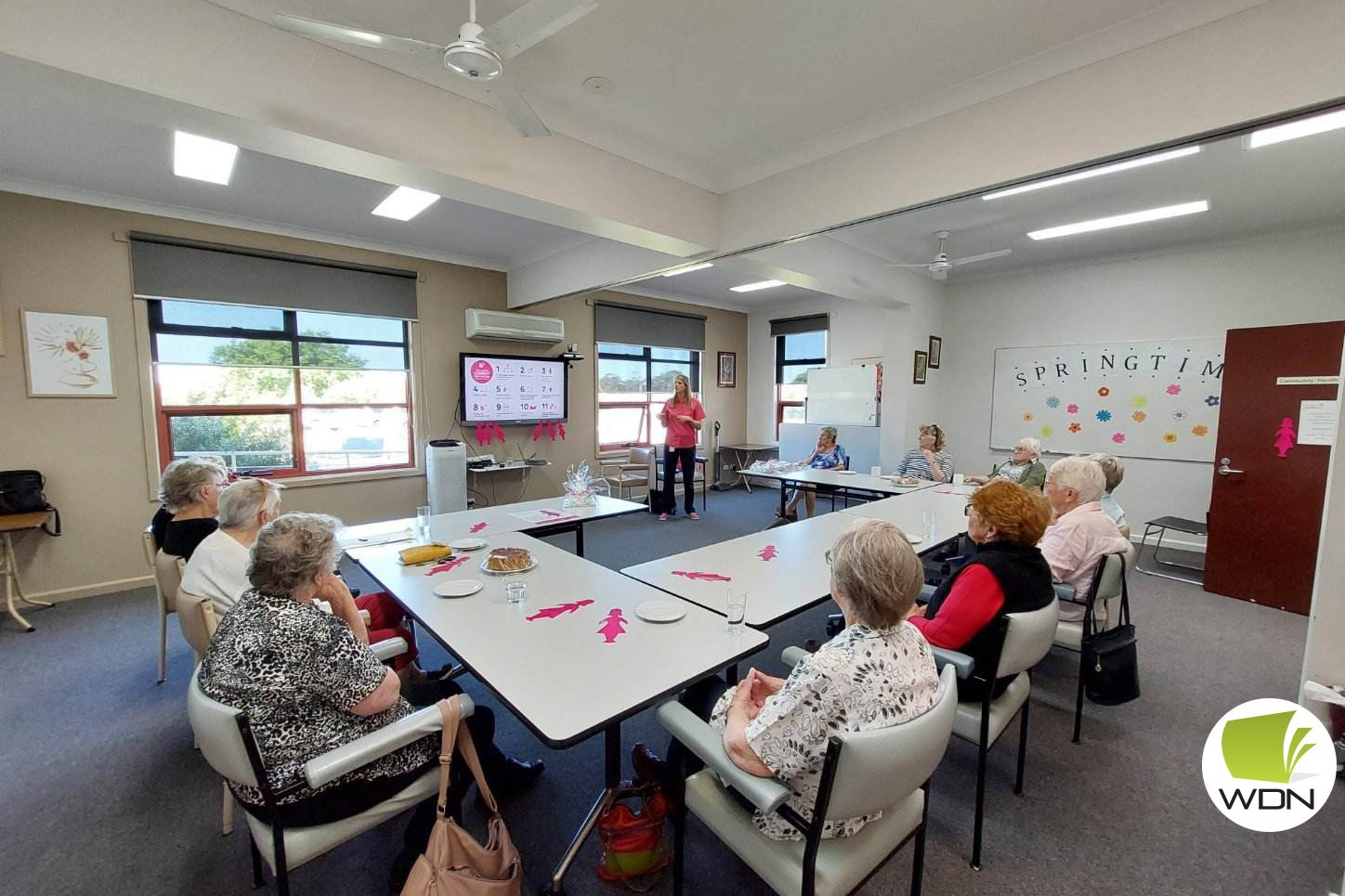Local women attended an afternoon tea in Lismore to help people coping with breast cancer.