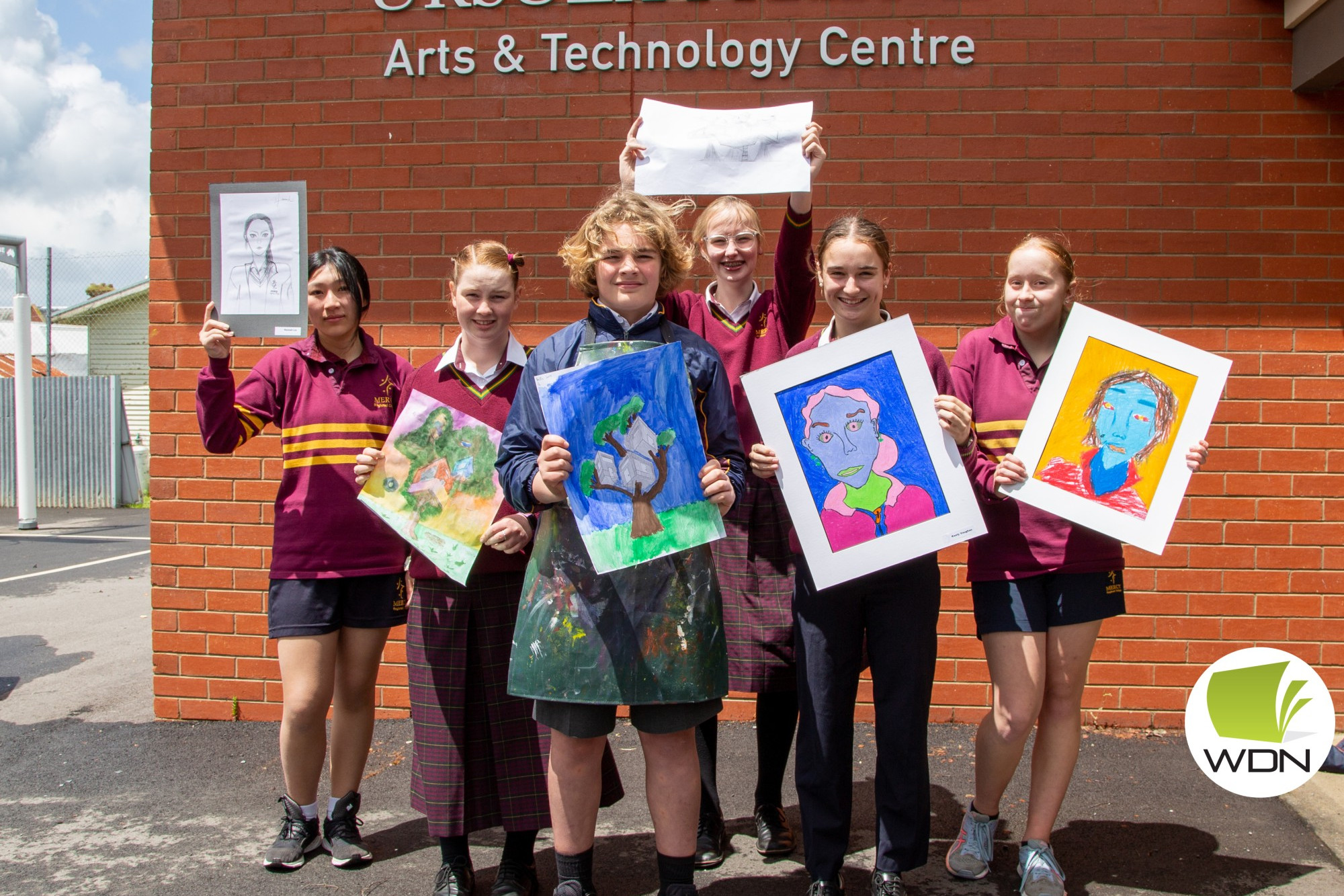 On show: MRC students will display their work at the annual Art and Technology Exhibition this weekend.