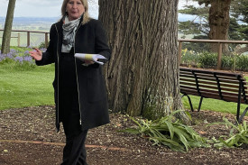 Member for Western Victoria Gayle Tierney congratulates all involved in the revamp of the arboretum to date. 