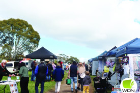  Trade stand numbers were strong this year with everything from honey to confectionary. 